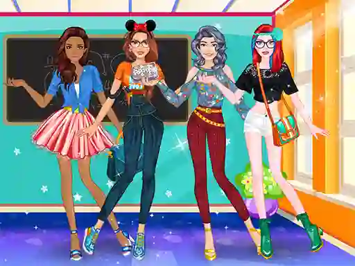 Žaidimas High School Dress Up For Girls internete
