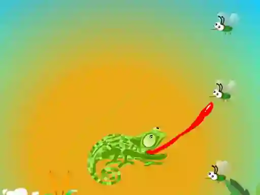 Žaidimas Chameleon Want Eat internete