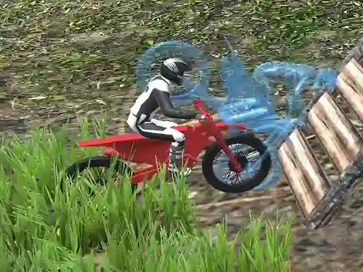 Žaidimas BikeTrial Forest Road 2022 internete