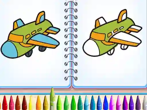 Žaidimas Aero Coloring Books internete