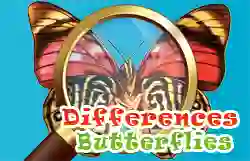 Žaidimas Differences Butterflies internete