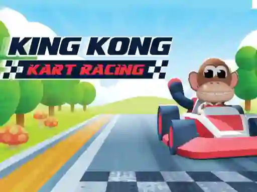 Žaidimas King Kong Kart Racing internete
