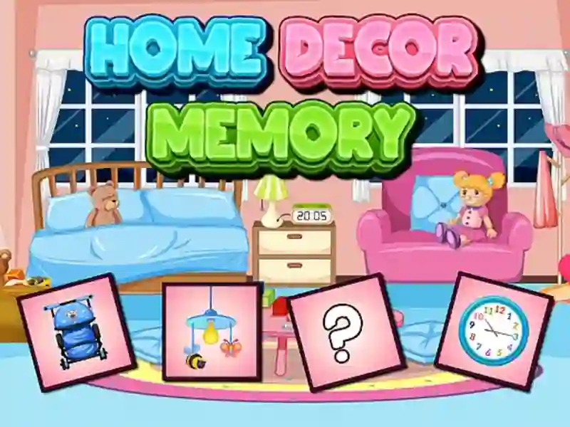 Žaidimas Home Decor Memory internete