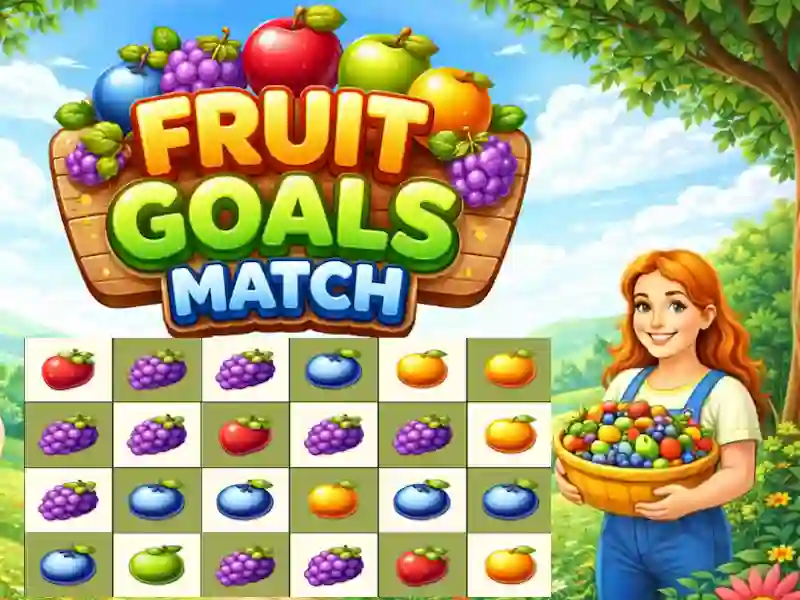 Žaidimas Fruit Goals Match internete