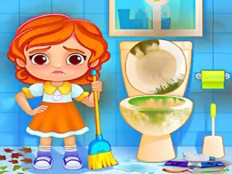Žaidimas Kids House Cleanup internete
