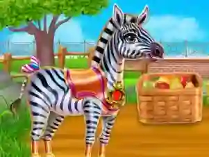 Žaidimas Zebra Caring internete