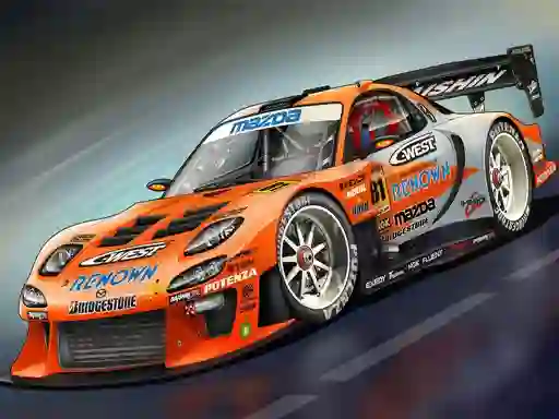 Žaidimas Race Car Slide internete
