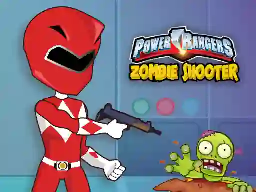Žaidimas Power Rangers Zombie Shooter internete