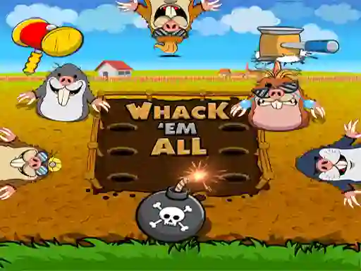 Žaidimas Whack 'em All internete