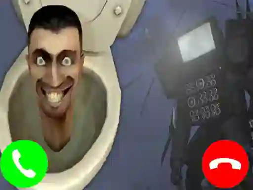 Žaidimas Skibidi Toilet Call internete