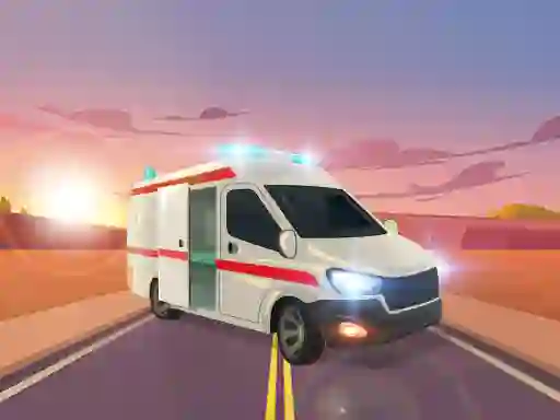 Žaidimas Ambulance Traffic Drive internete
