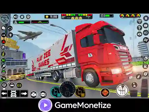 Žaidimas Crazy car transport truck internete
