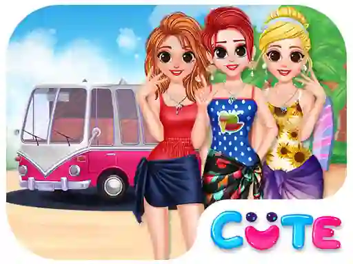 Žaidimas Besties Summer Vacation internete