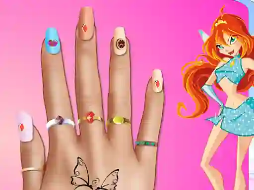 Žaidimas Winx Nail Makeover internete
