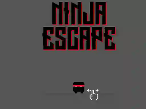 Žaidimas Ninja escape internete