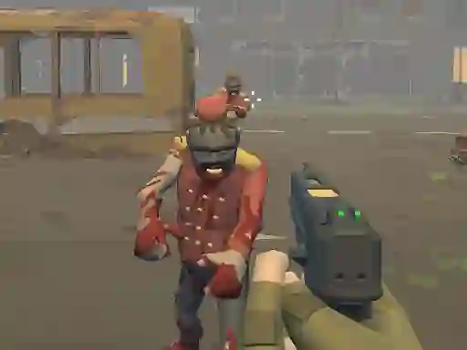 Žaidimas Zombie City Polygon Survival internete