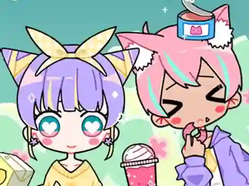 Žaidimas Cute Girl Avatar Maker internete