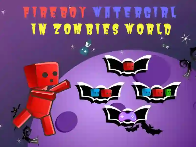 Žaidimas Fireboy Watergirl In Zombies World internete