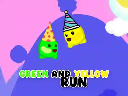 Žaidimas Green and Yellow Run internete