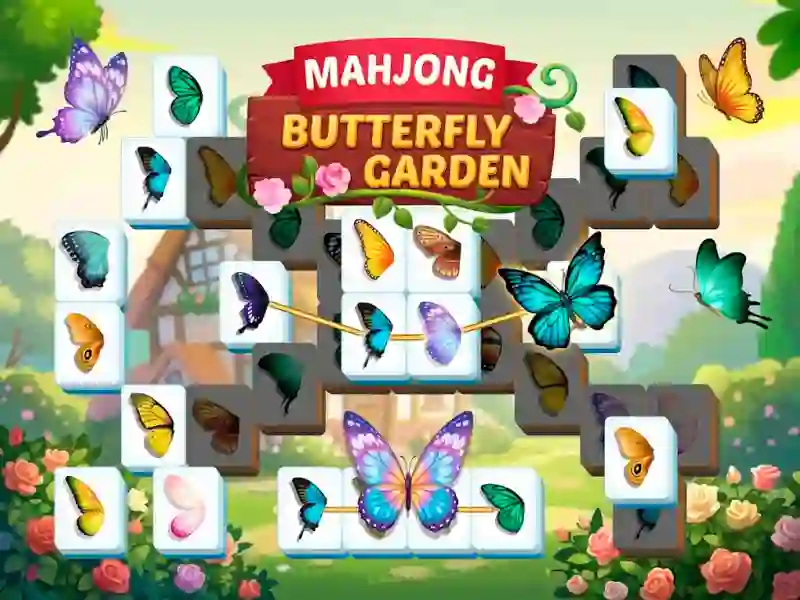 Žaidimas Mahjong Butterfly Garden internete