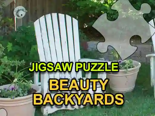 Žaidimas Jigsaw Puzzle: Beauty Backyards internete