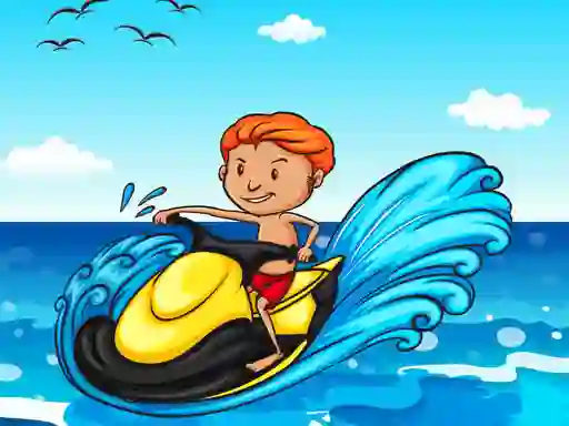 Žaidimas Jet Ski Summer Fun Hidden internete