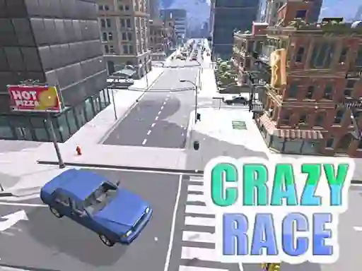 Žaidimas Crazy Race internete
