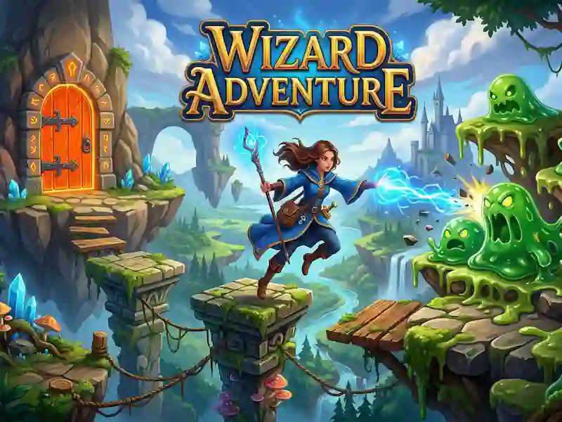 Žaidimas Wizzard Adventure internete