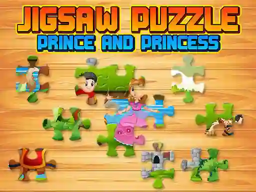 Žaidimas Prince and Princess Jigsaw Puzzle internete