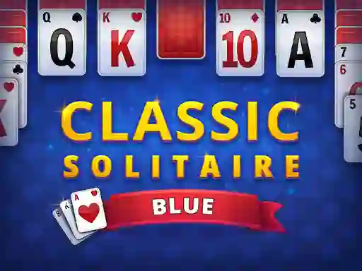 Žaidimas Classic Solitaire Blue internete
