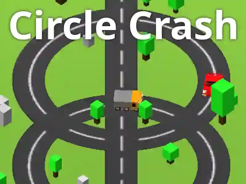Žaidimas Circle Crash internete