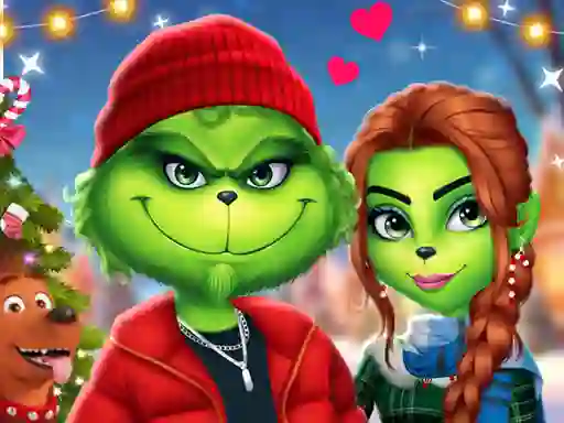 Žaidimas The Grench Couple Holiday Dress up internete