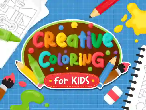 Žaidimas Creative Coloring internete