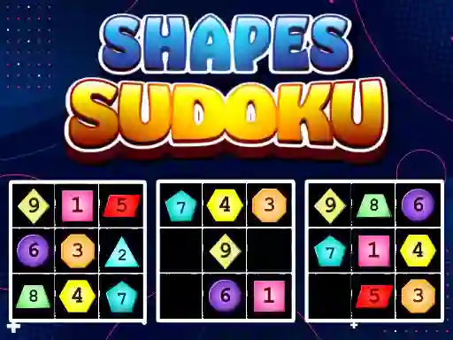 Žaidimas Shapes Sudoku internete