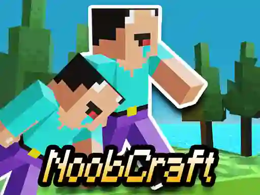 Žaidimas Parkour Craft Noob Steve 2 internete