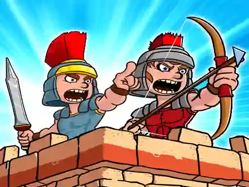 Žaidimas Impire Rush Rome Wars Tower Defense internete