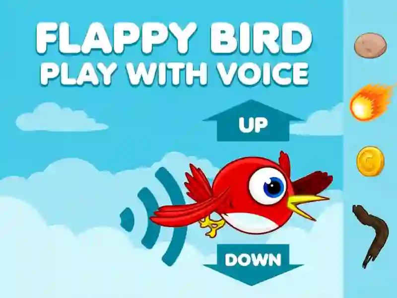 Žaidimas Flappy Bird Play with Voice internete