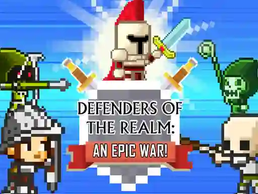 Žaidimas Defenders of the Realm: An Epic War internete