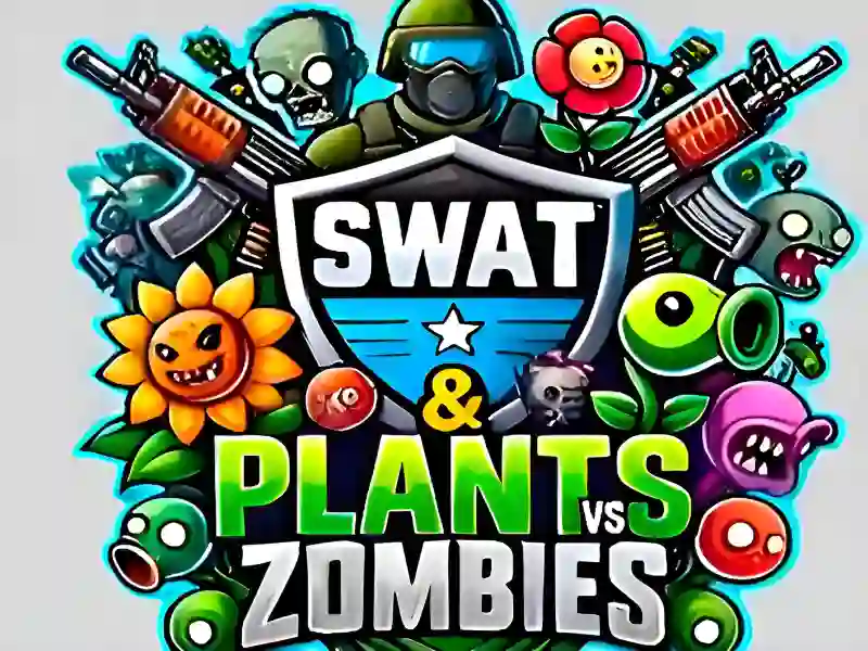 Žaidimas SWAT & Plants vs Zombies internete
