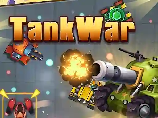 Žaidimas Tankwar.io internete