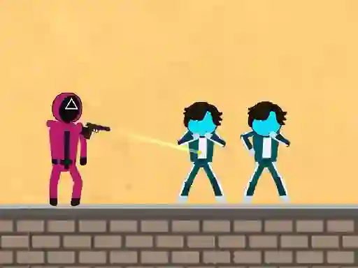 Žaidimas Squid Game 2D Shooting internete