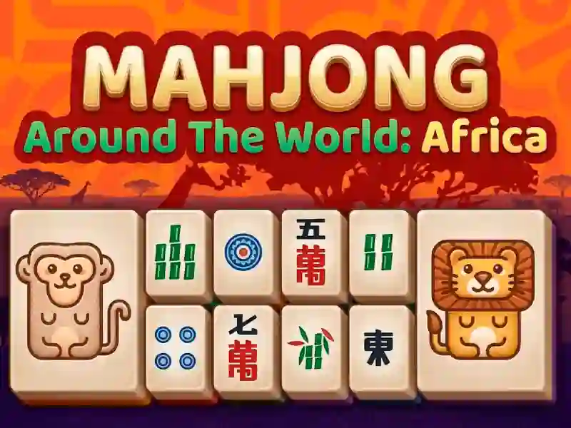 Žaidimas Mahjong Around The World Africa internete