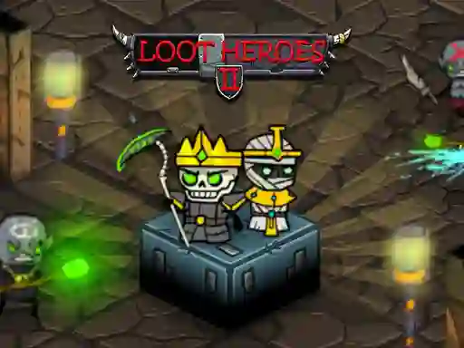 Žaidimas Loot Heroes 2 internete
