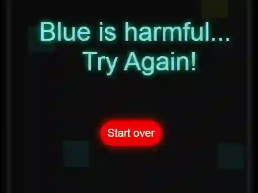 Žaidimas Avoid the blue internete