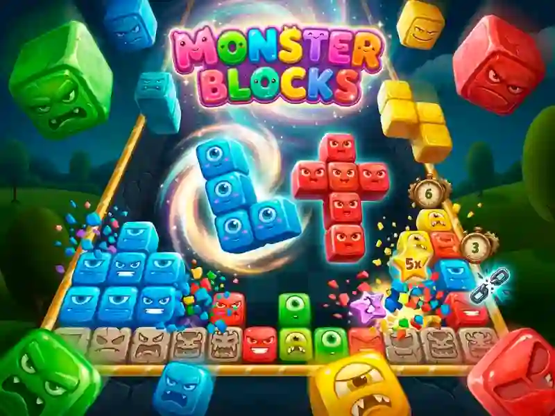 Žaidimas Monster Blocks internete