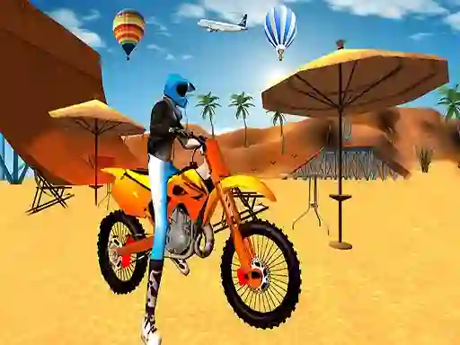 Žaidimas Motocross Beach Game: Bike Stunt Racing internete