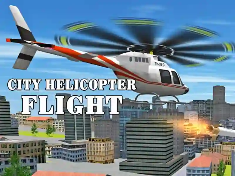 Žaidimas City Helicopter Flight internete