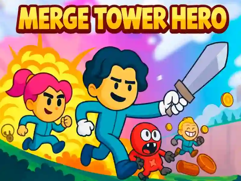 Žaidimas Merge Tower Hero internete