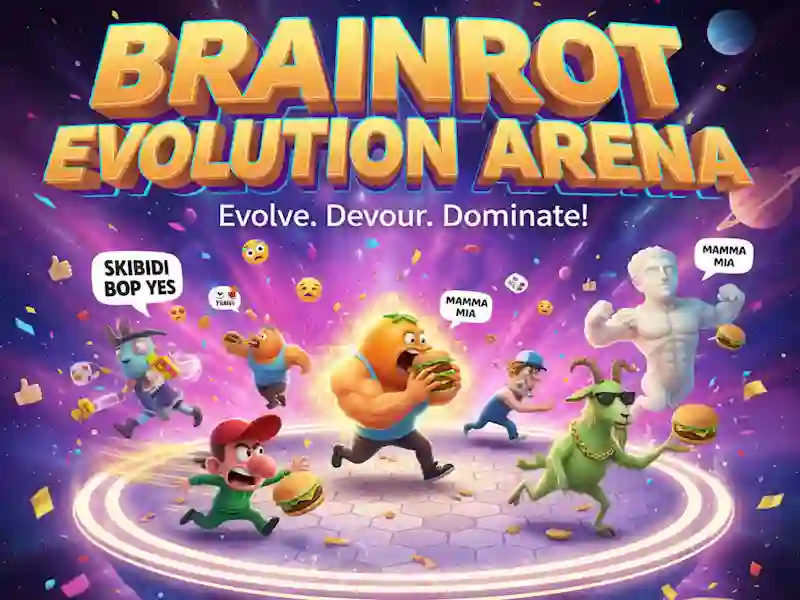 Žaidimas Brainrot Evolution Arena internete