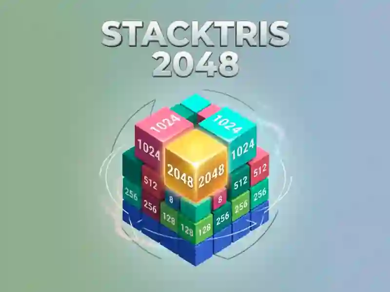 Žaidimas Stacktris 2048 internete